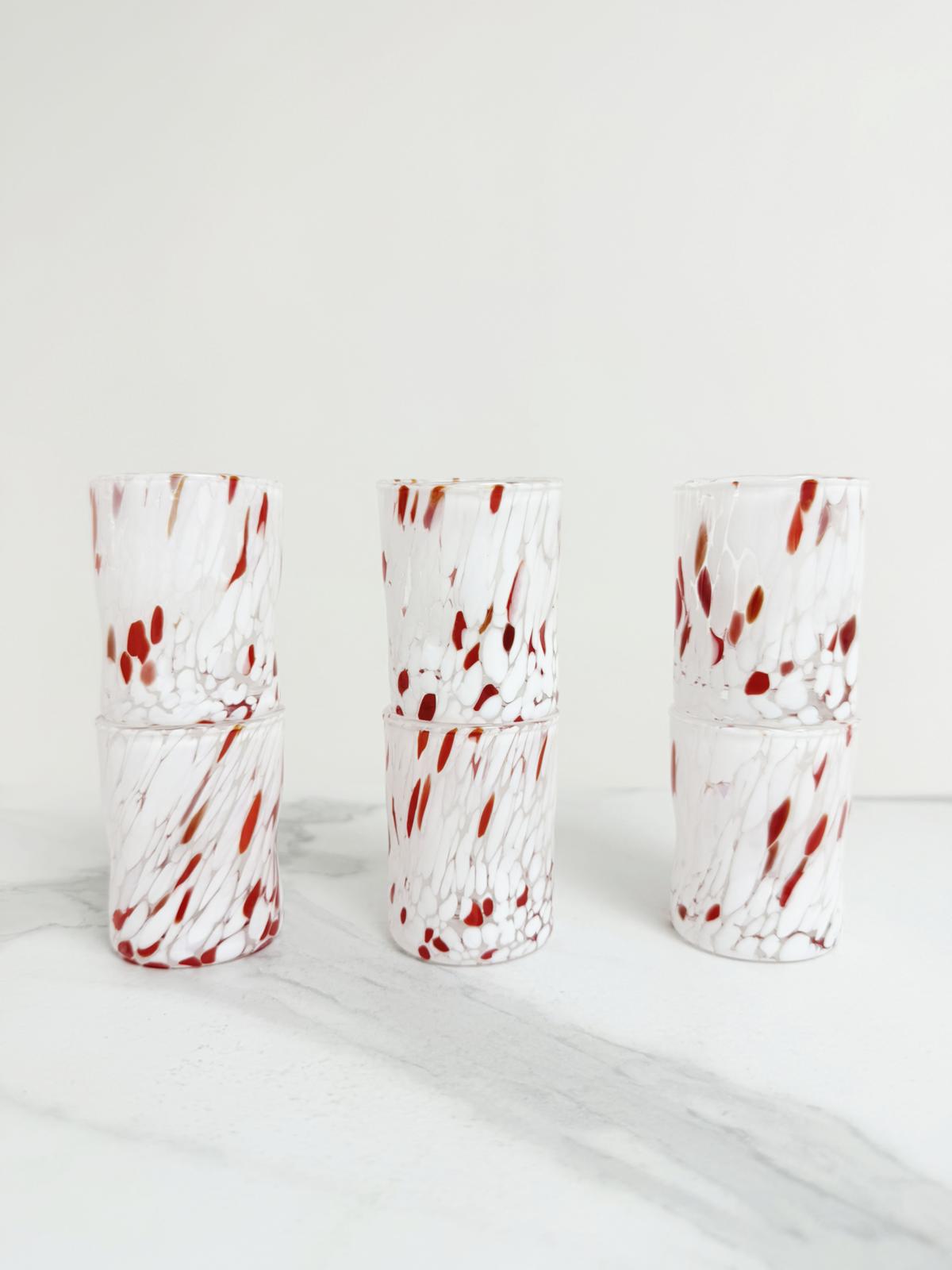 Murano Shot Glass | Certified Murano Glass | Made in Italy | Italian Liqueur Glass | Collection Eleganza