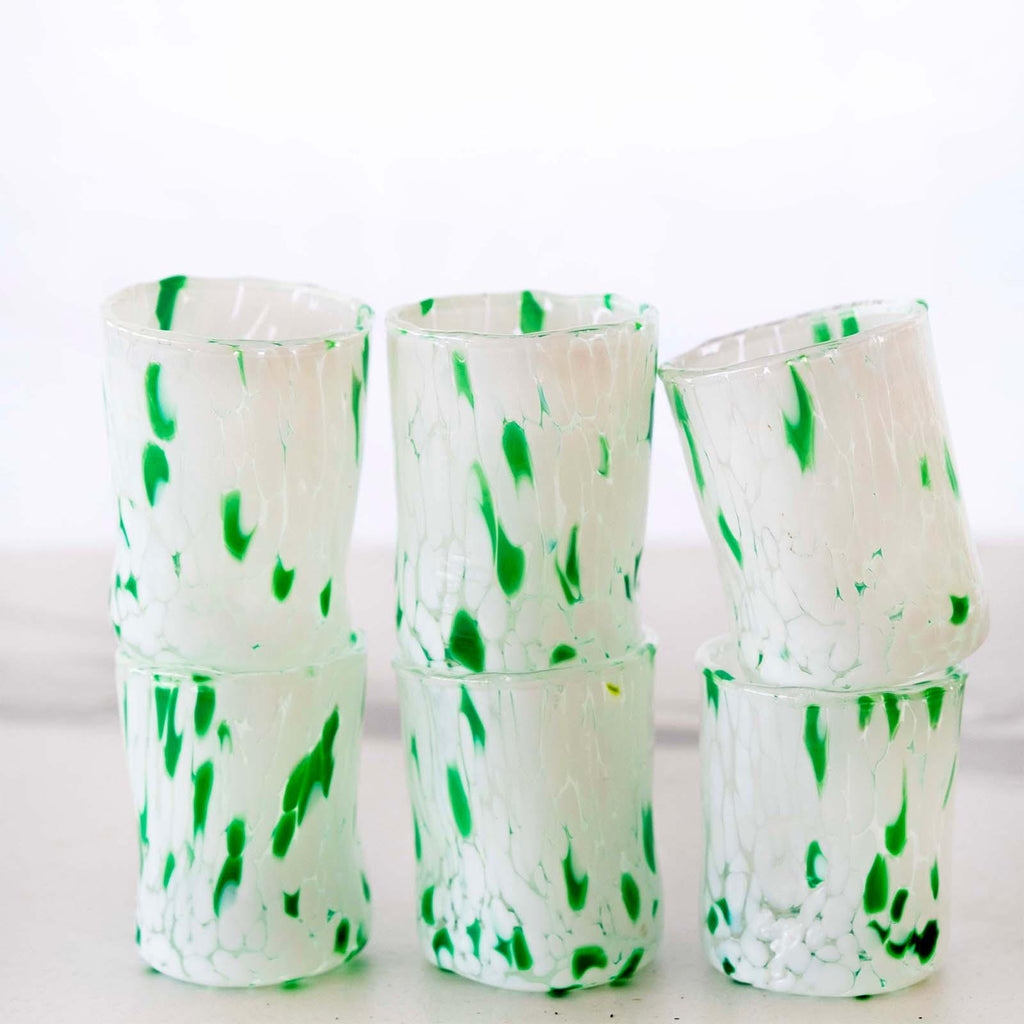 Murano Shot Glass | Certified Murano Glass | Made in Italy | Italian Liqueur Glass | Collection Eleganza