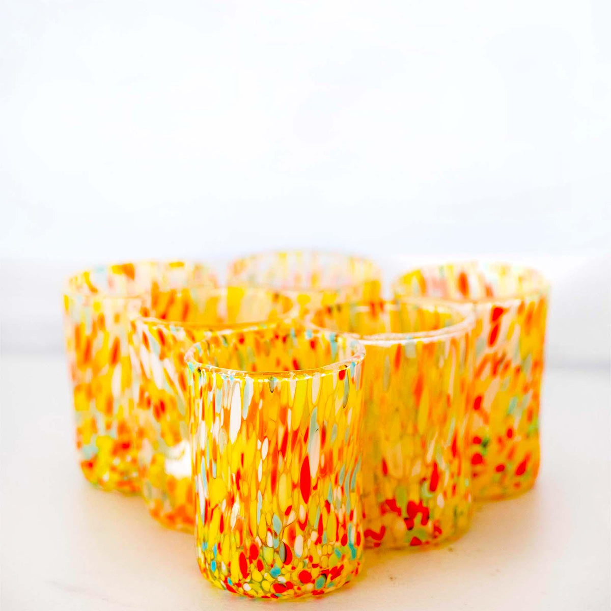 Murano Shot Glass | Certified Murano Glass | Made in Italy | Italian Liqueur Glass | Collection Eleganza