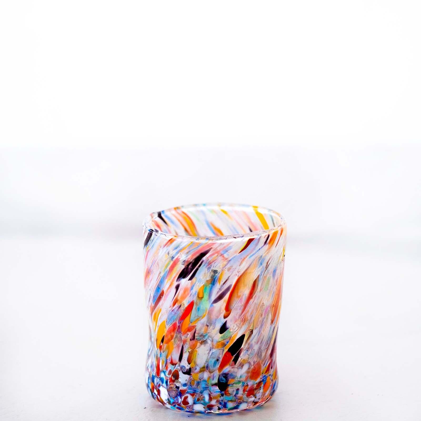 Murano Shot Glass | Certified Murano Glass | Made in Italy | Italian Liqueur Glass | Collection Eleganza