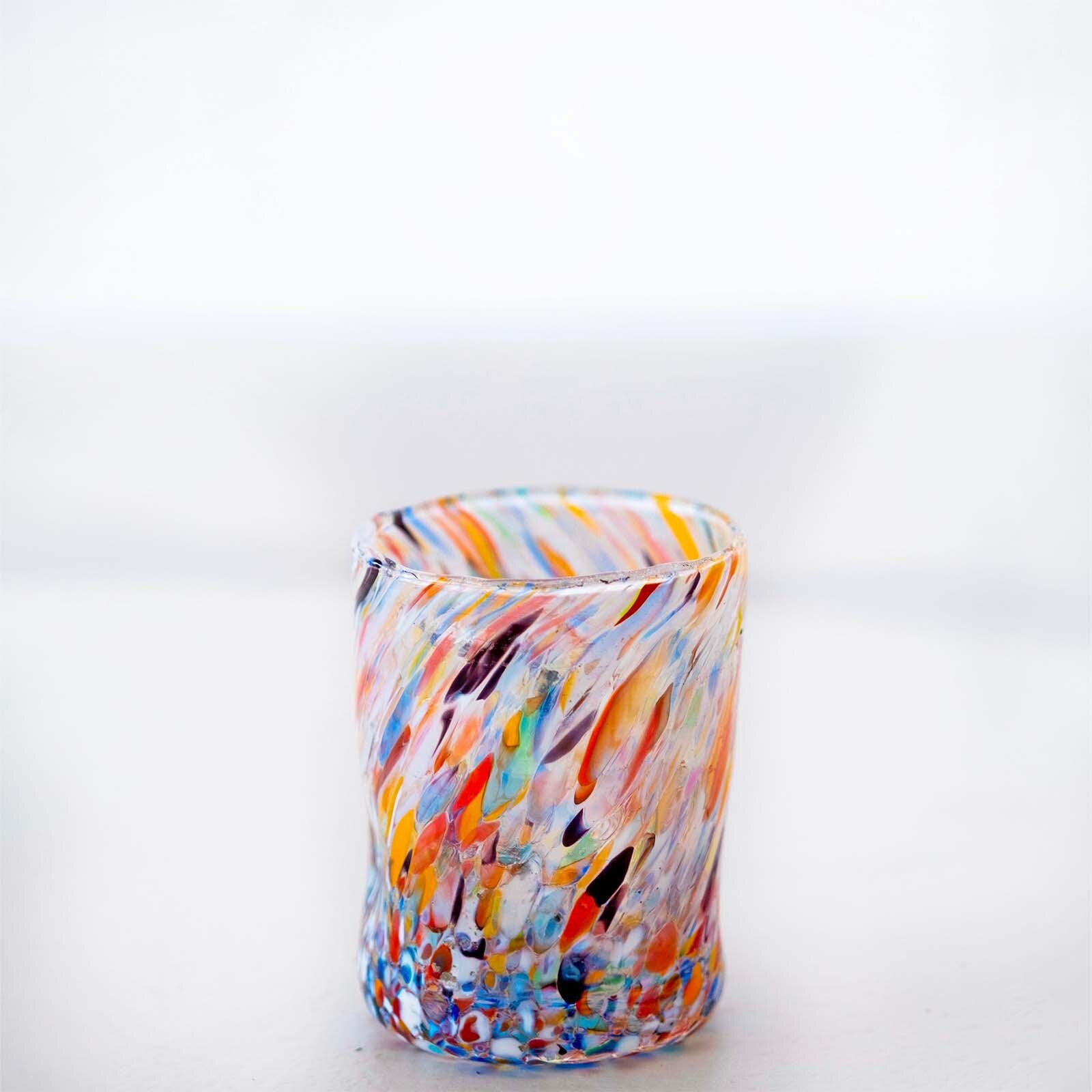 Murano Shot Glass | Certified Murano Glass | Made in Italy | Italian Liqueur Glass | Collection Eleganza