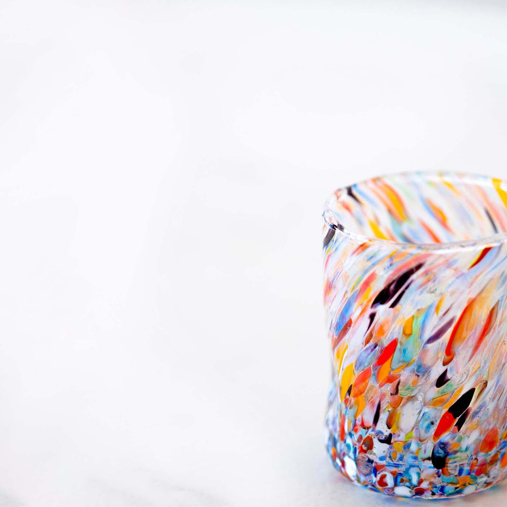 Murano Shot Glass | Certified Murano Glass | Made in Italy | Italian Liqueur Glass | Collection Eleganza