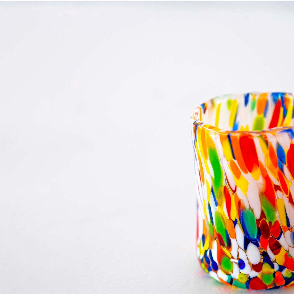 Murano Shot Glass | Certified Murano Glass | Made in Italy | Italian Liqueur Glass | Collection Eleganza