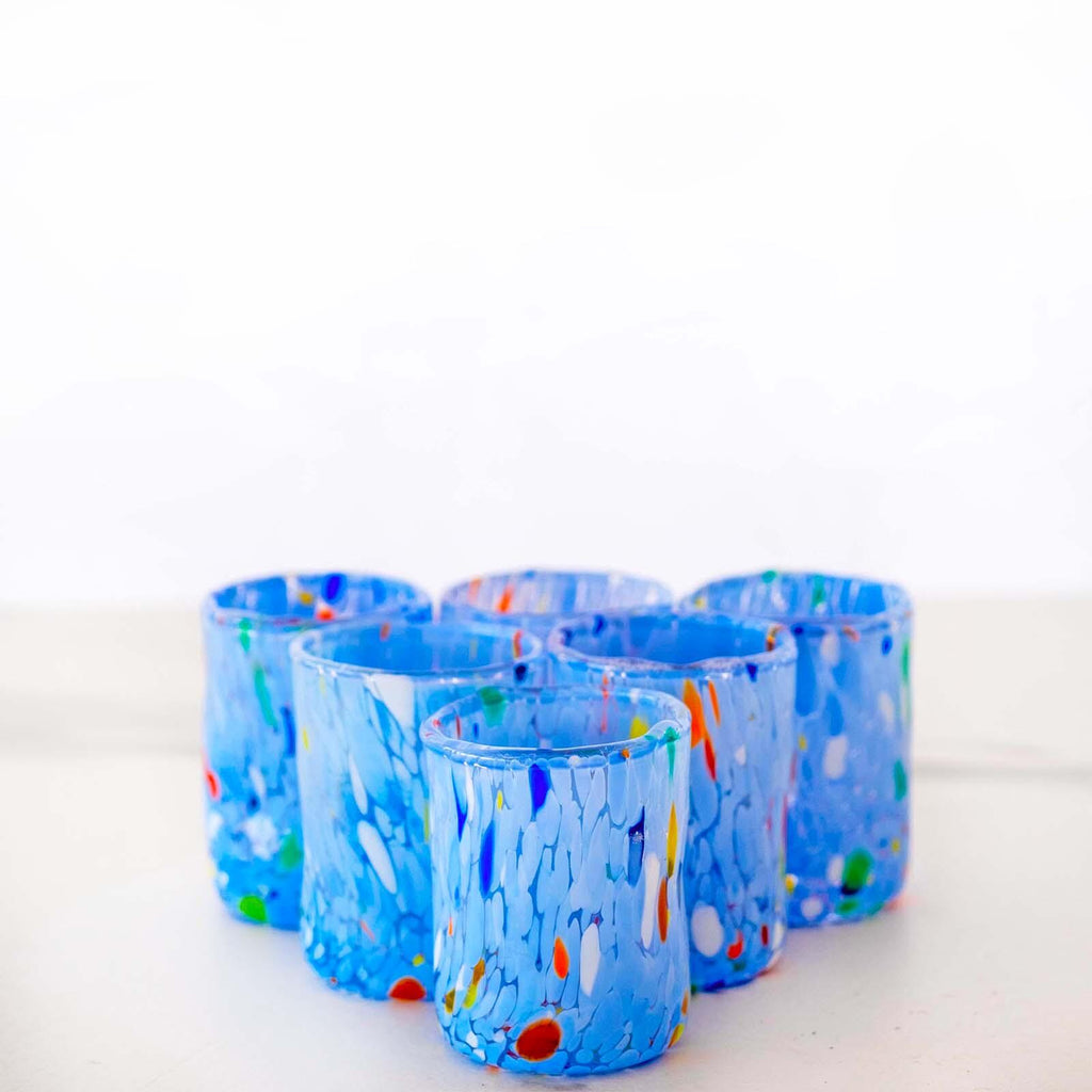 Murano Shot Glass | Certified Murano Glass | Made in Italy | Italian Liqueur Glass | Collection Eleganza
