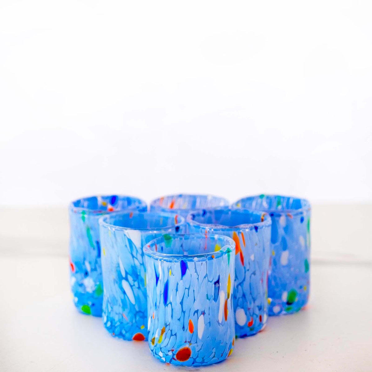 Murano Shot Glass | Certified Murano Glass | Made in Italy | Italian Liqueur Glass | Collection Eleganza