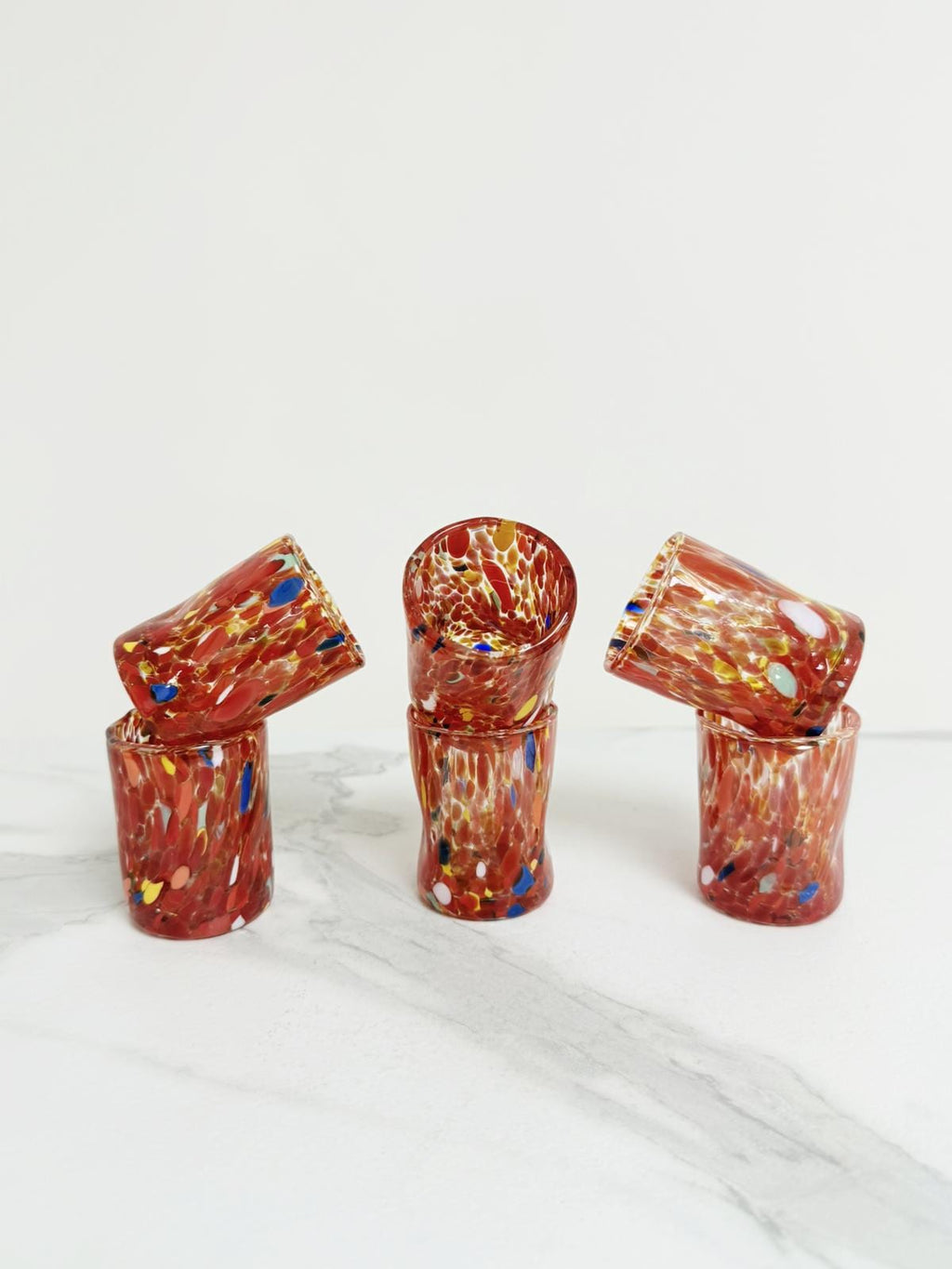 Murano Shot Glass | Certified Murano Glass | Made in Italy | Italian Liqueur Glass | Collection Eleganza