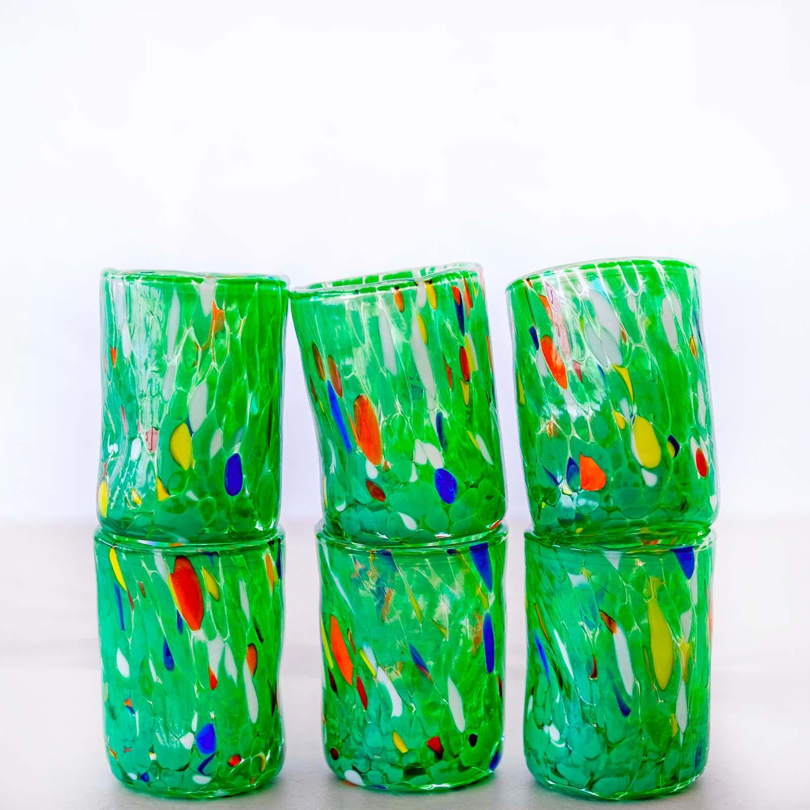 Murano Shot Glass | Certified Murano Glass | Made in Italy | Italian Liqueur Glass | Collection Eleganza