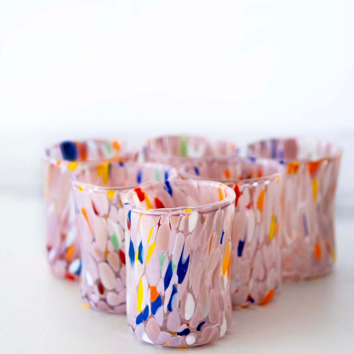 Murano Shot Glass | Certified Murano Glass | Made in Italy | Italian Liqueur Glass | Collection Eleganza