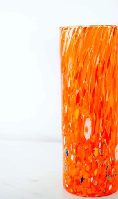 Murano Glass Vase | Certified Murano Glass | Made in Italy | Decorative Vase | Collection Tower