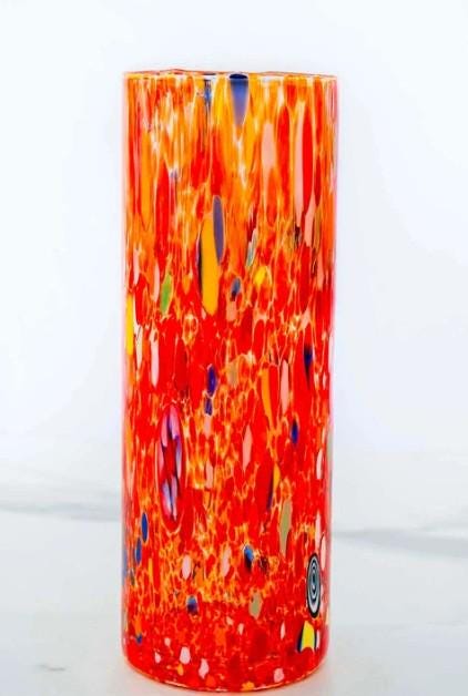MurArt Vaso in vetro di Murano Collezione Tower B1 da 1000 ml