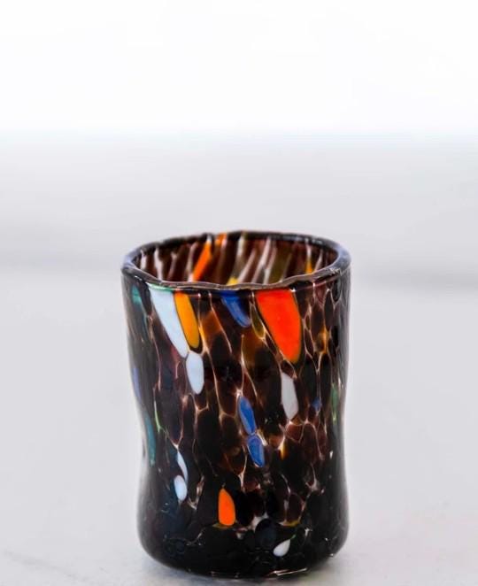 MurArt Bicchieri da Liquore di Murano Collezione Tower B1 Set da 6 bicchieri da 30ml