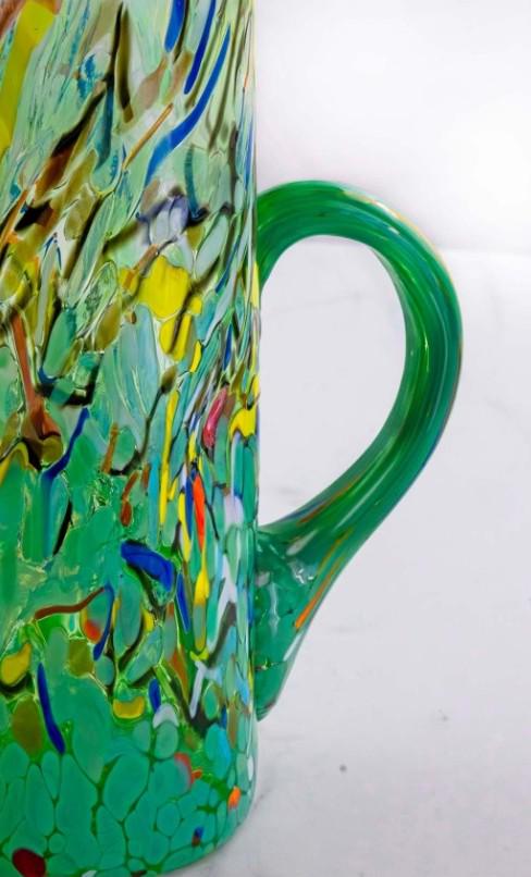 MurArt Brocca in Vetro di Murano Collezione Decoro MG B1 da 1000 ml h 22CM