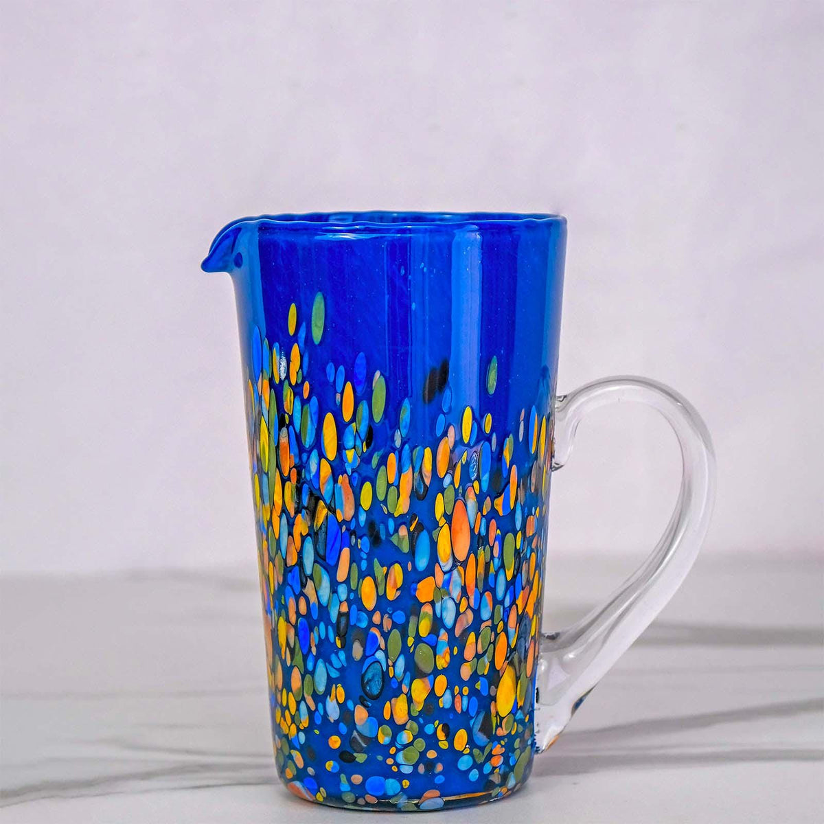 Murano Glass Carafe | Certified Murano Glass | Made in Italy | Decorative Pitcher | Collection Roma