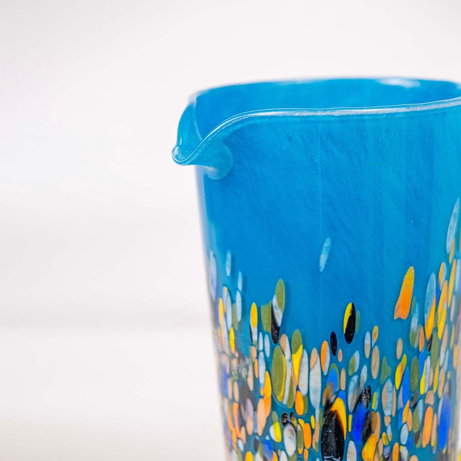 Murano Glass Carafe | Certified Murano Glass | Made in Italy | Decorative Pitcher | Collection Roma