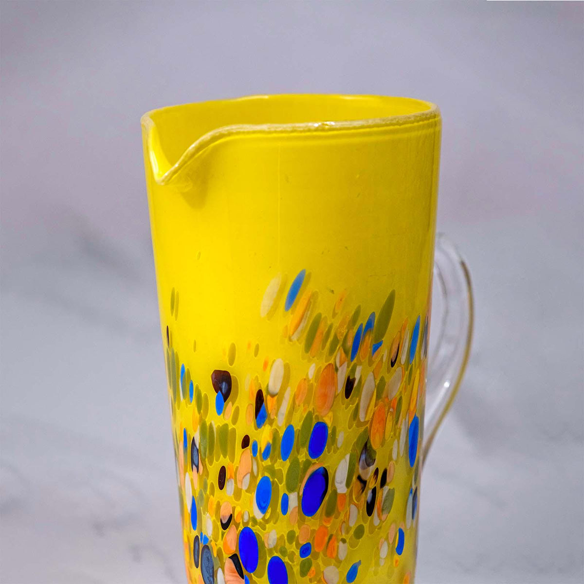 Murano Glass Carafe | Certified Murano Glass | Made in Italy | Decorative Pitcher | Collection Roma