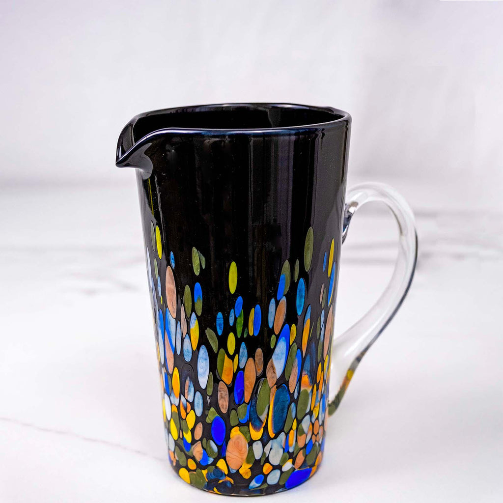 Murano Glass Carafe | Certified Murano Glass | Made in Italy | Decorative Pitcher | Collection Roma
