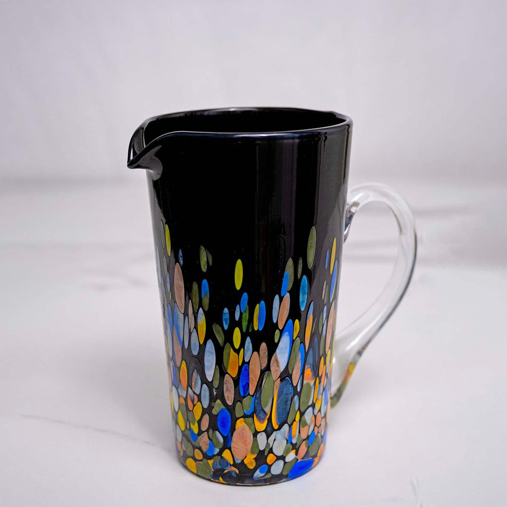 Murano Glass Carafe | Certified Murano Glass | Made in Italy | Decorative Pitcher | Collection Roma