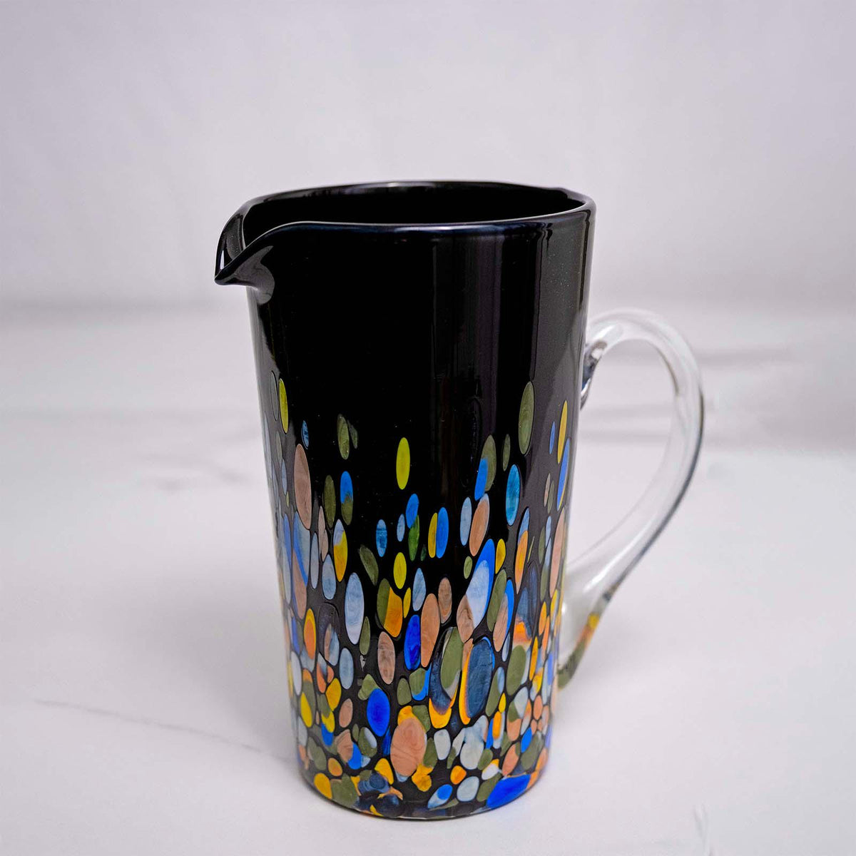 Murano Glass Carafe | Certified Murano Glass | Made in Italy | Decorative Pitcher | Collection Roma