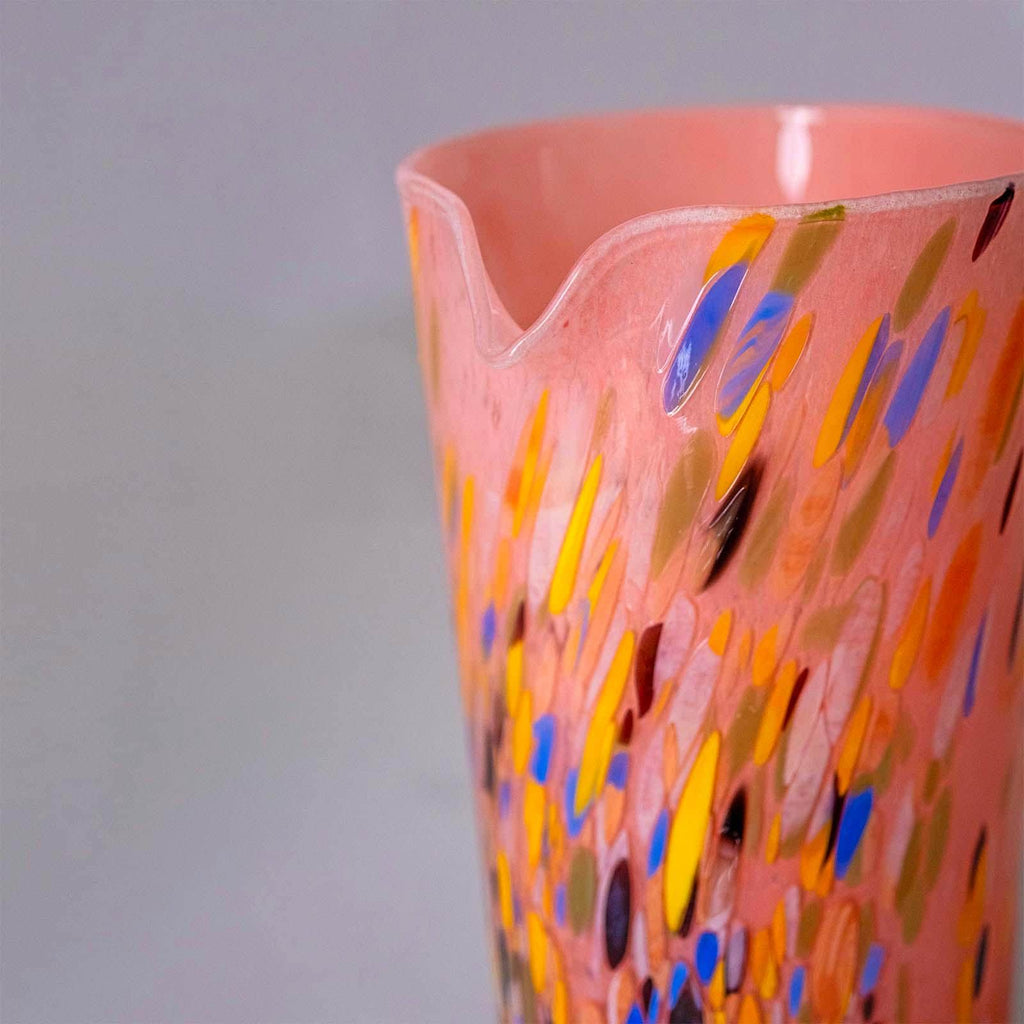 Murano Glass Carafe | Certified Murano Glass | Made in Italy | Decorative Pitcher | Collection Roma