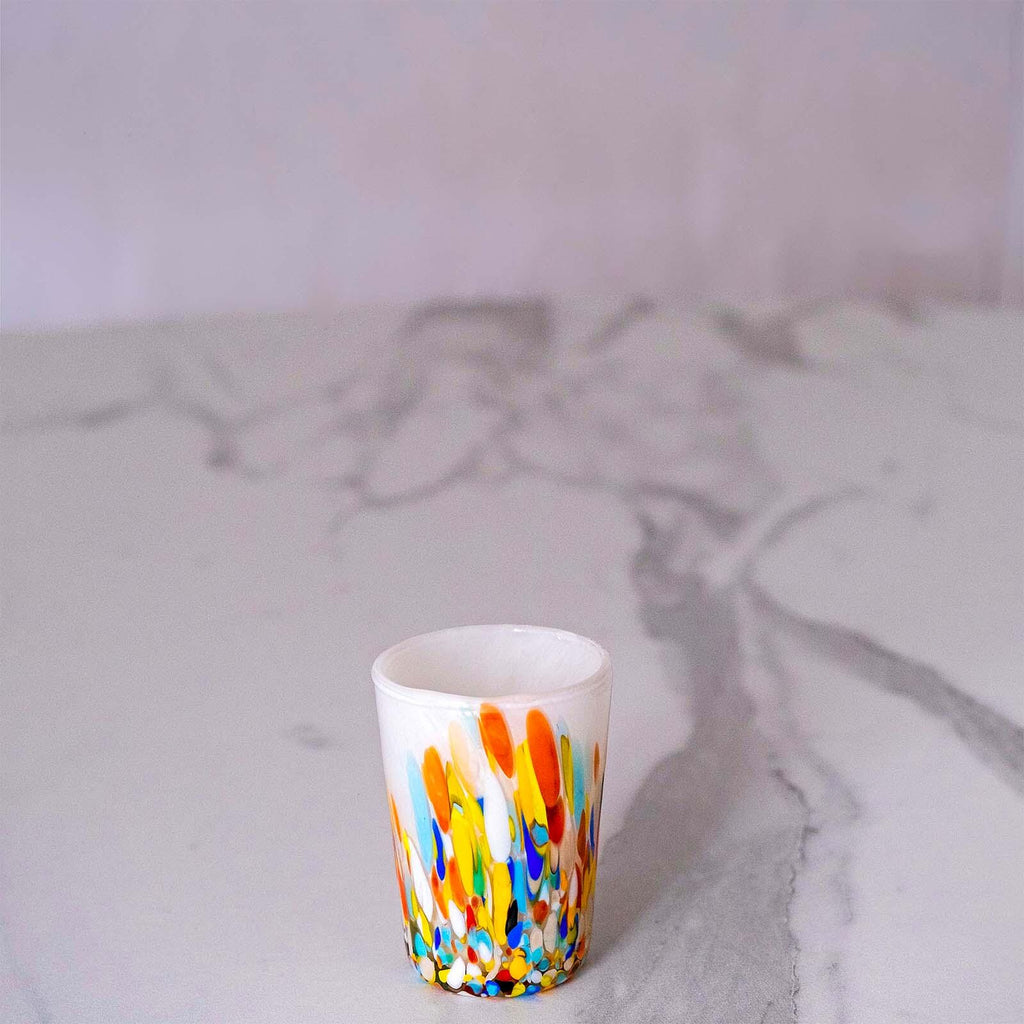 Murano Shot Glass | Certified Murano Glass | Made in Italy | Italian Liqueur Glass | Collection Roma