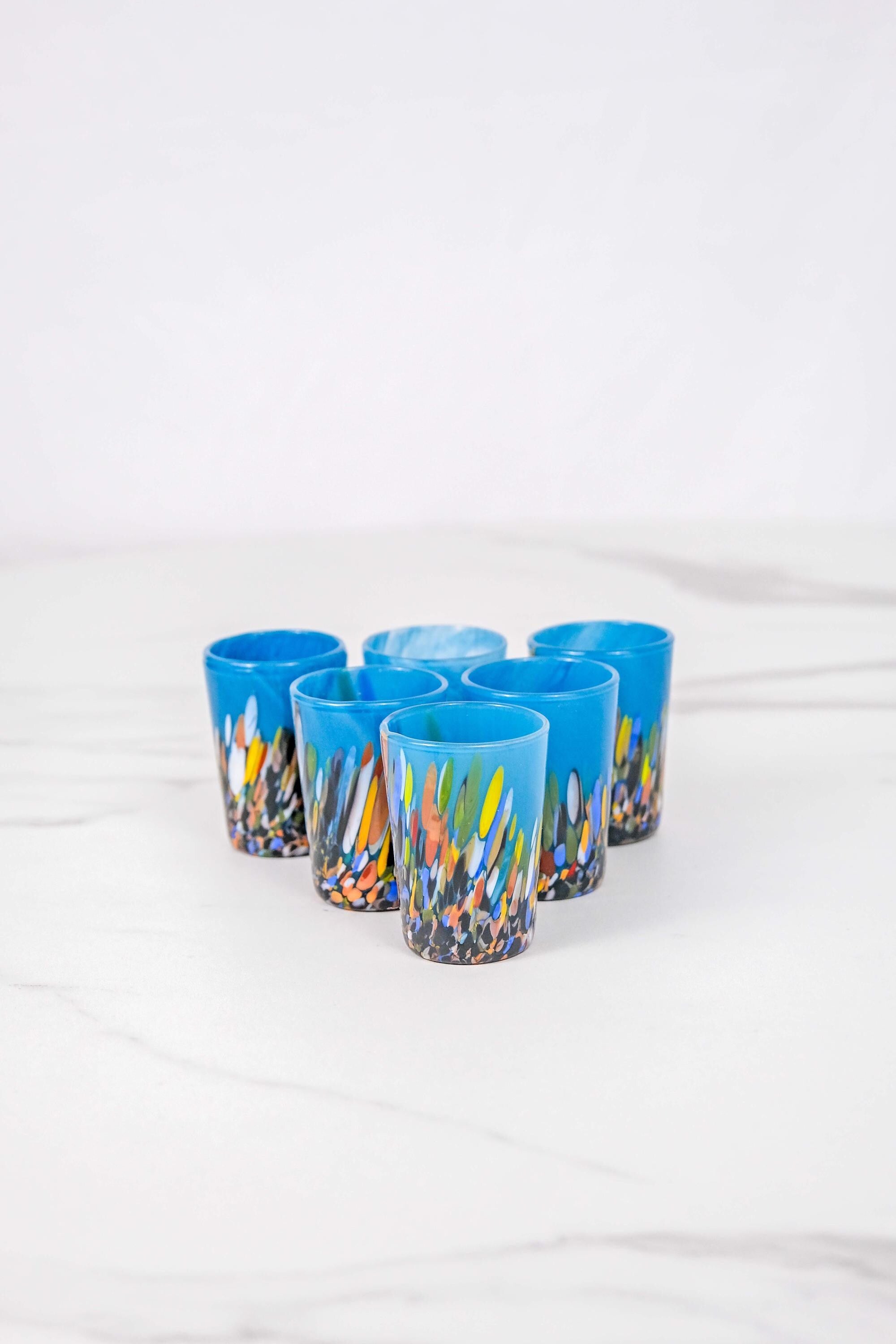Murano Shot Glass | Certified Murano Glass | Made in Italy | Italian Liqueur Glass | Collection Roma