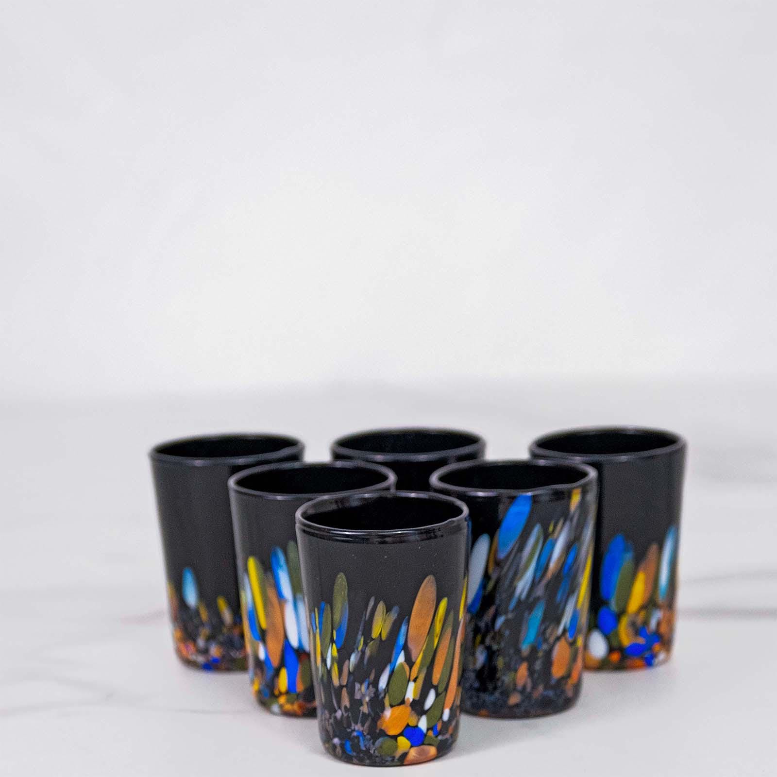 Murano Shot Glass | Certified Murano Glass | Made in Italy | Italian Liqueur Glass | Collection Roma