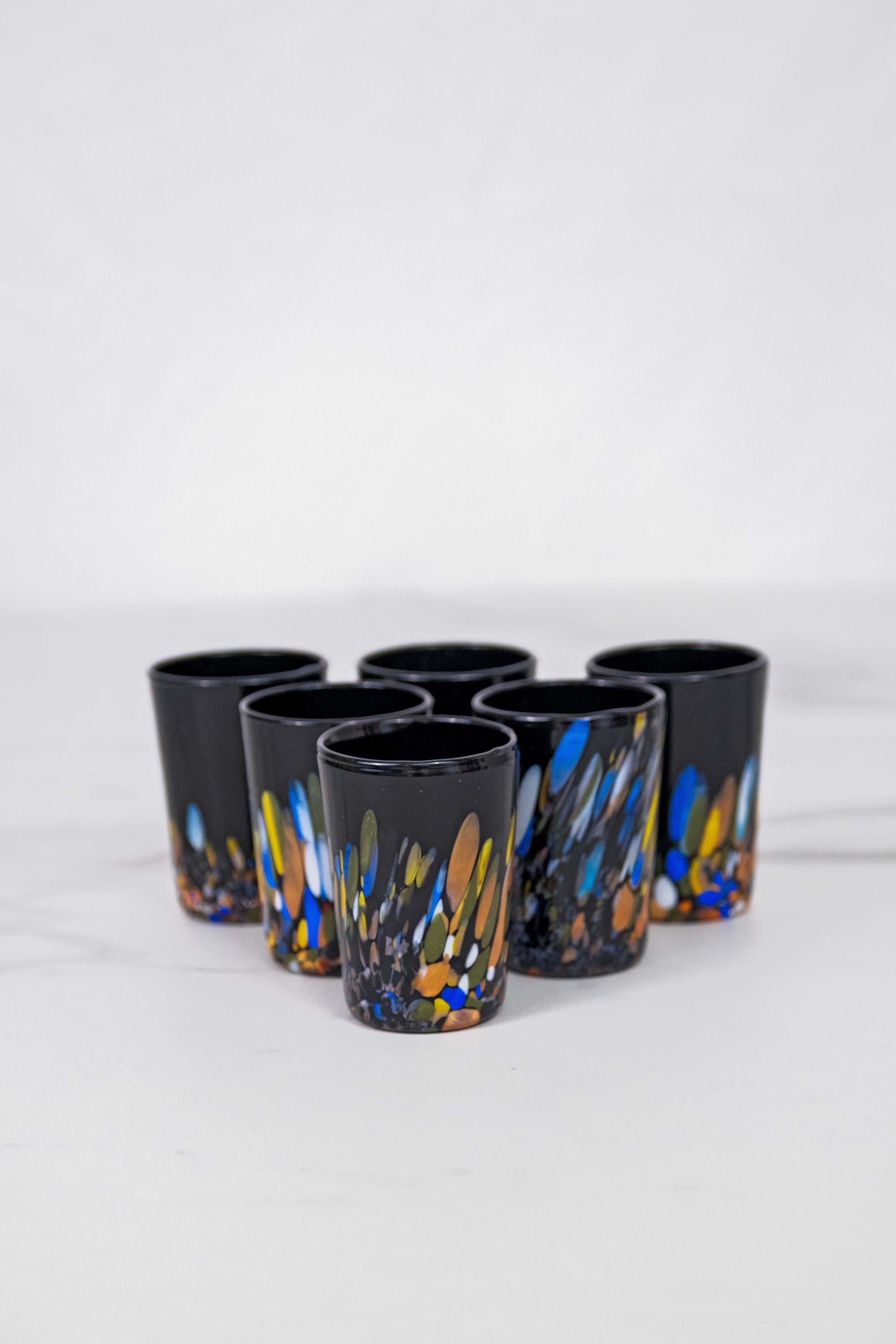 Murano Shot Glass | Certified Murano Glass | Made in Italy | Italian Liqueur Glass | Collection Roma