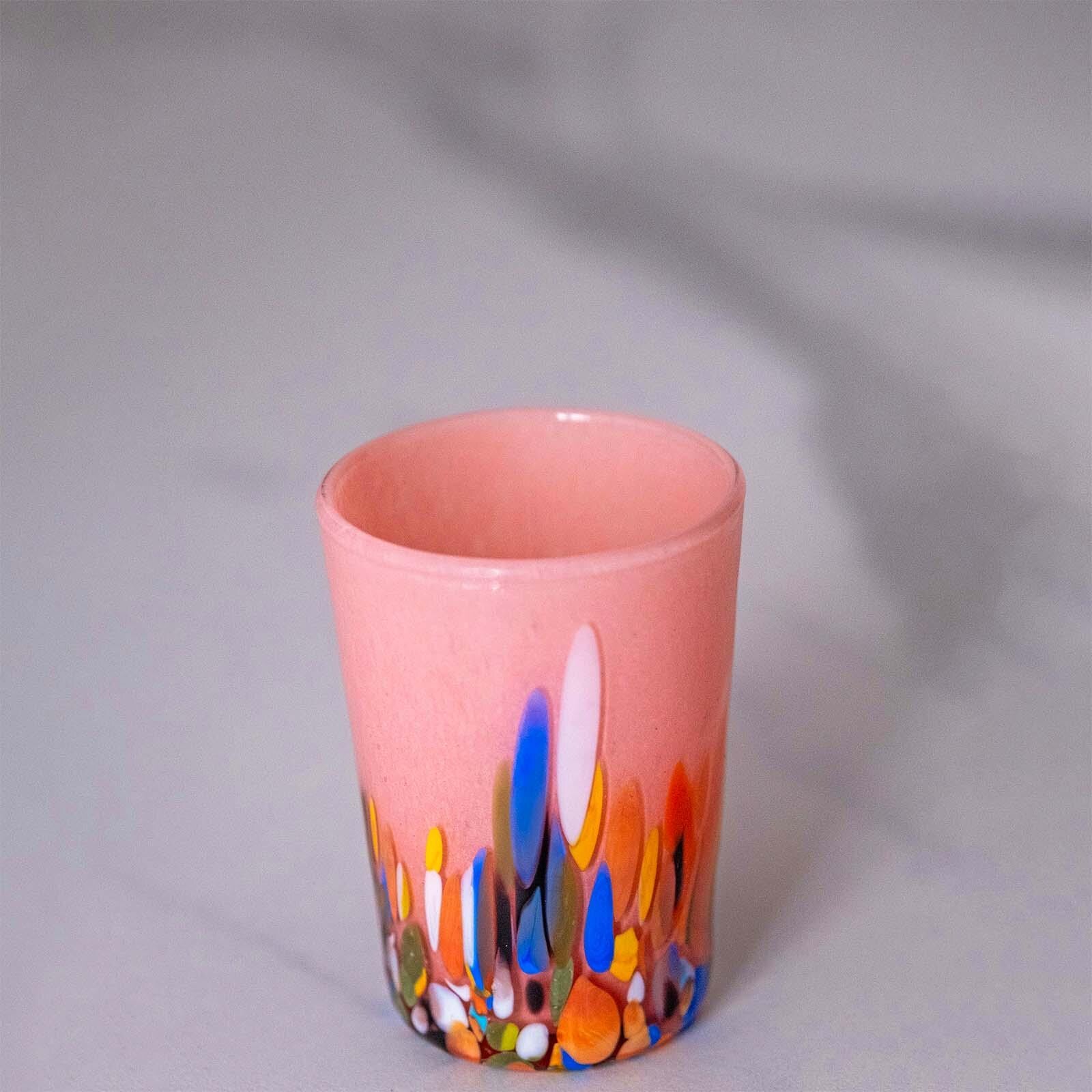 Murano Shot Glass | Certified Murano Glass | Made in Italy | Italian Liqueur Glass | Collection Roma