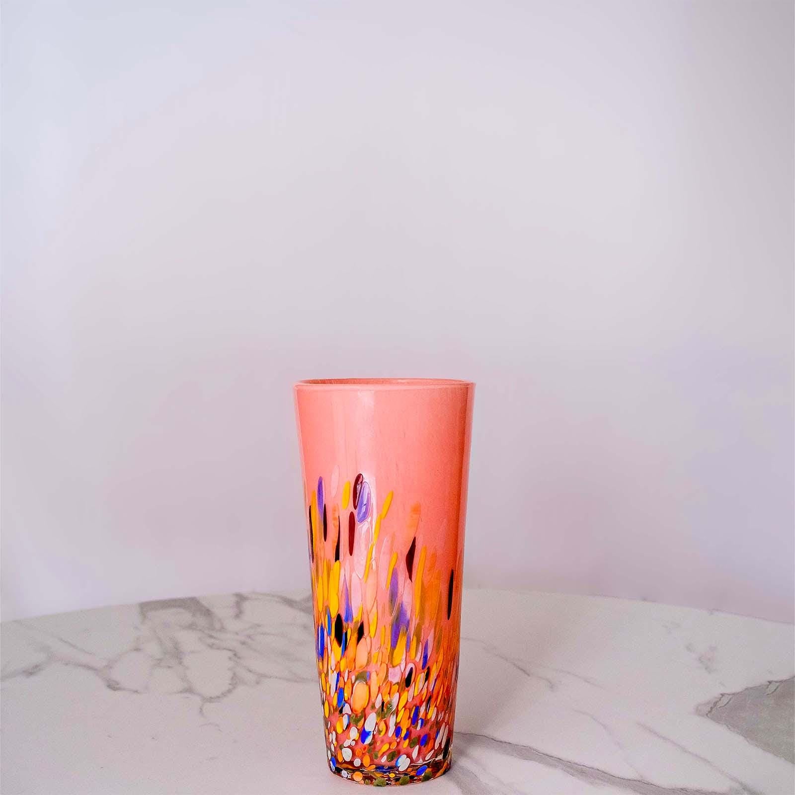 Murano Glass Vase | Certified Murano Glass | Made in Italy | Decorative Vase | Collection Roma