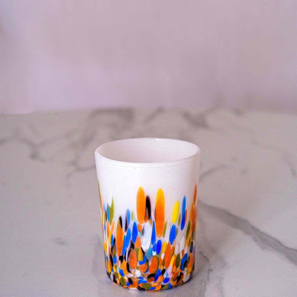 Murano Drinking Glass | Certified Murano Glass | Made in Italy | Water Glass | Collection Roma