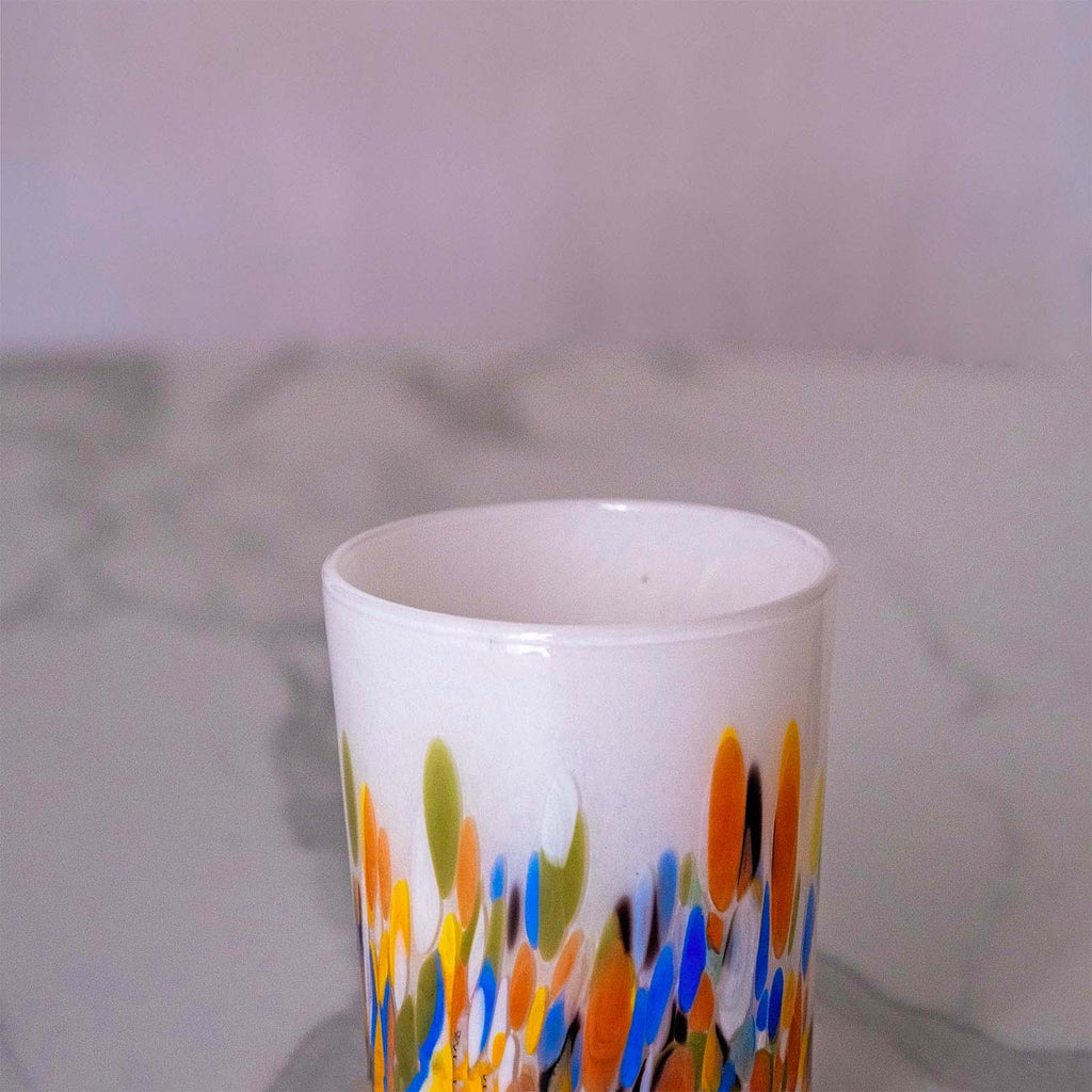 Murano Drinking Glass | Certified Murano Glass | Made in Italy | Water Glass | Collection Roma