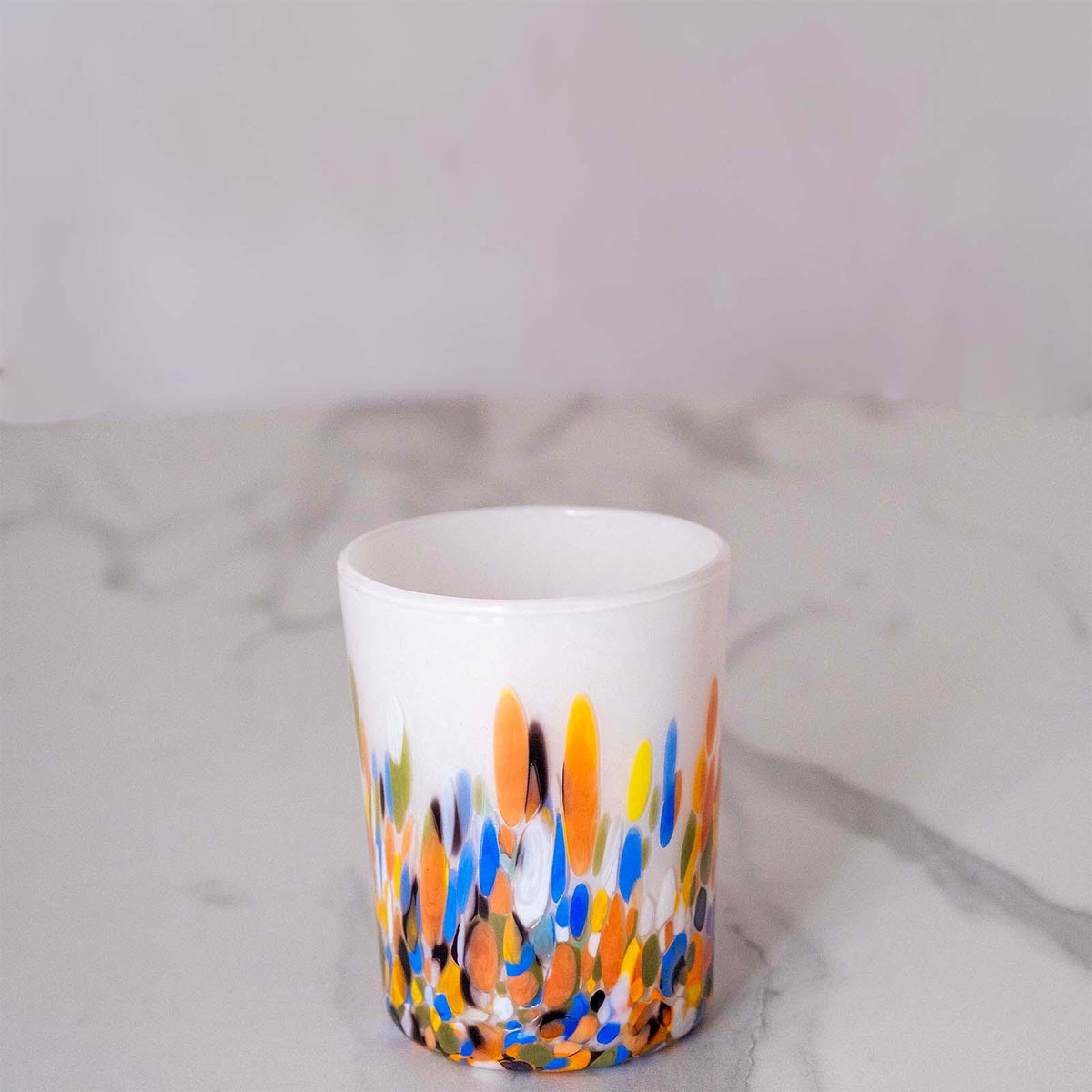 Murano Drinking Glass | Certified Murano Glass | Made in Italy | Water Glass | Collection Roma