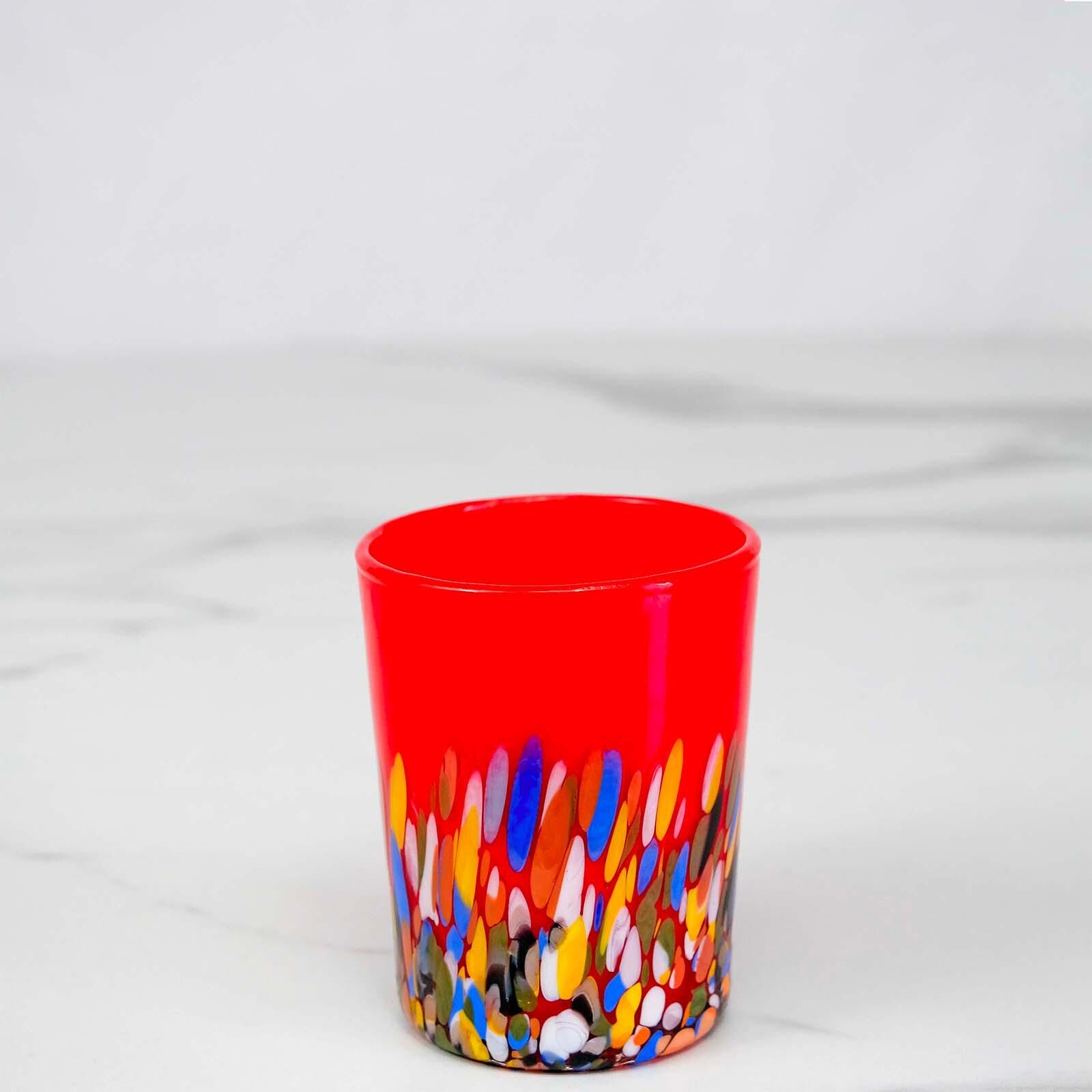 Murano Drinking Glass | Certified Murano Glass | Made in Italy | Water Glass | Collection Roma