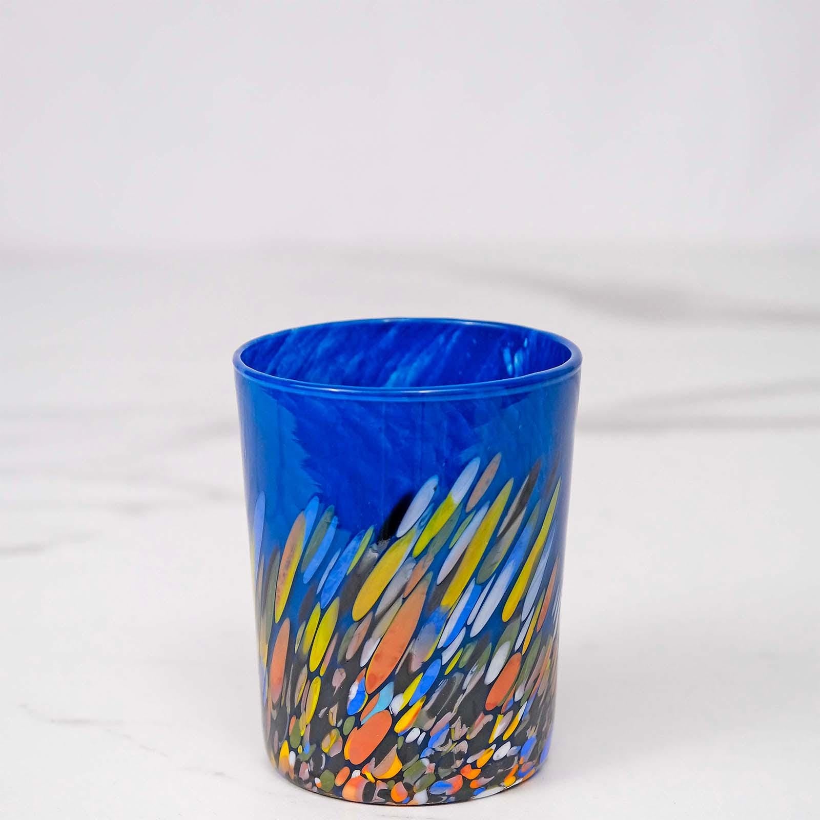 Murano Drinking Glass | Certified Murano Glass | Made in Italy | Water Glass | Collection Roma