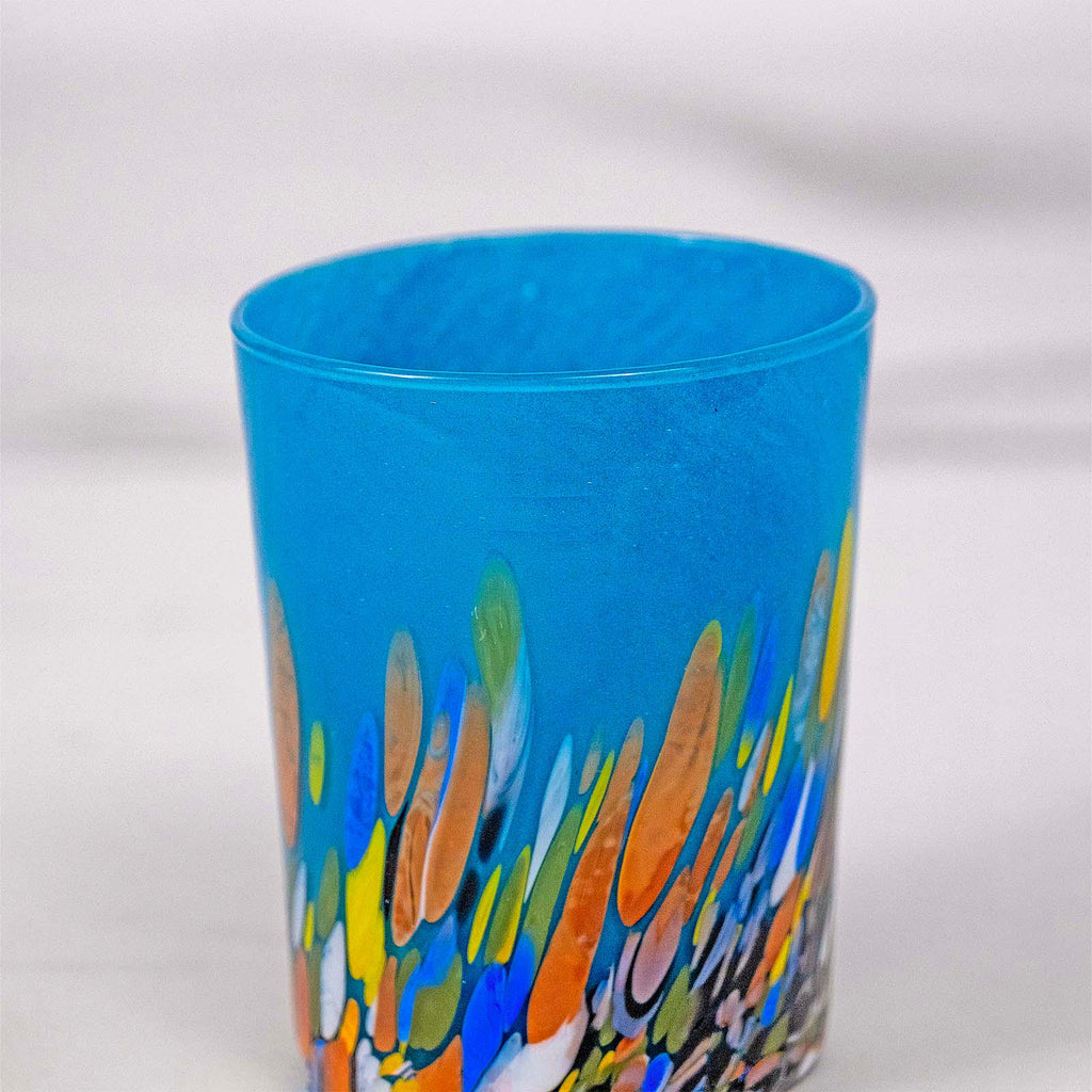 Murano Drinking Glass | Certified Murano Glass | Made in Italy | Water Glass | Collection Roma