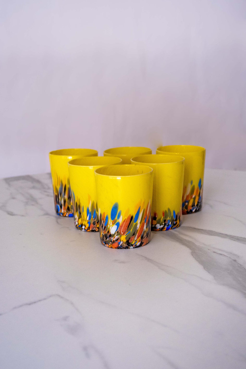 Murano Drinking Glass | Certified Murano Glass | Made in Italy | Water Glass | Collection Roma