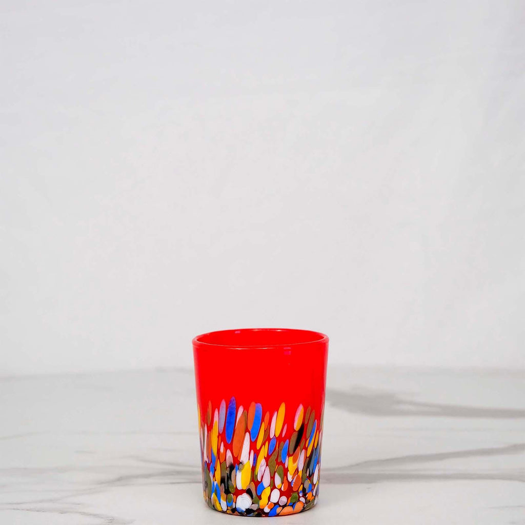 Murano Drinking Glass | Certified Murano Glass | Made in Italy | Water Glass | Collection Roma