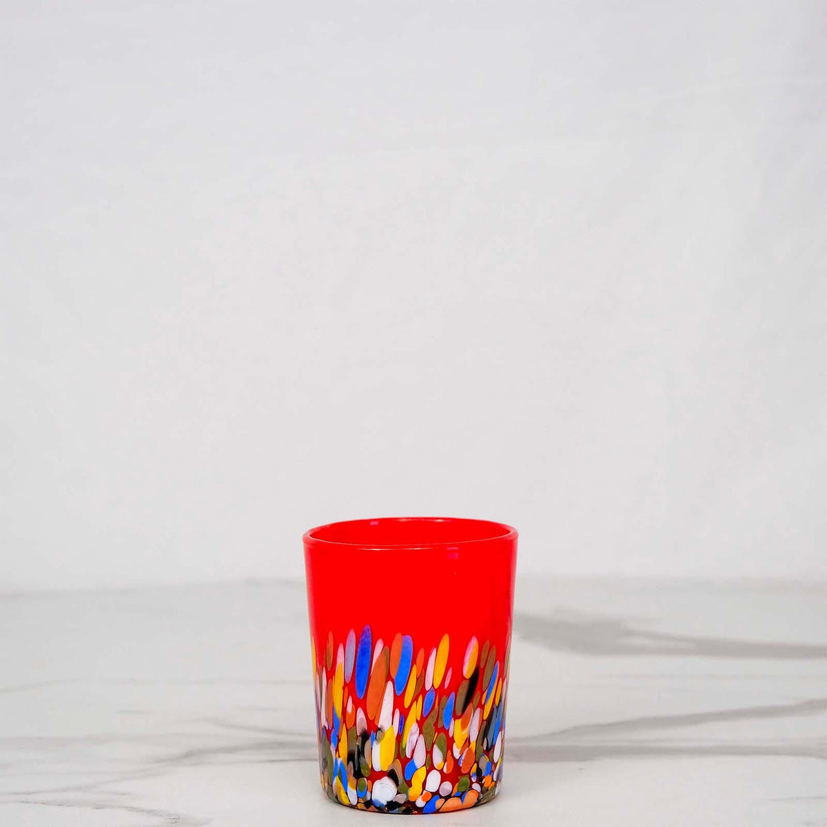 Murano Drinking Glass | Certified Murano Glass | Made in Italy | Water Glass | Collection Roma