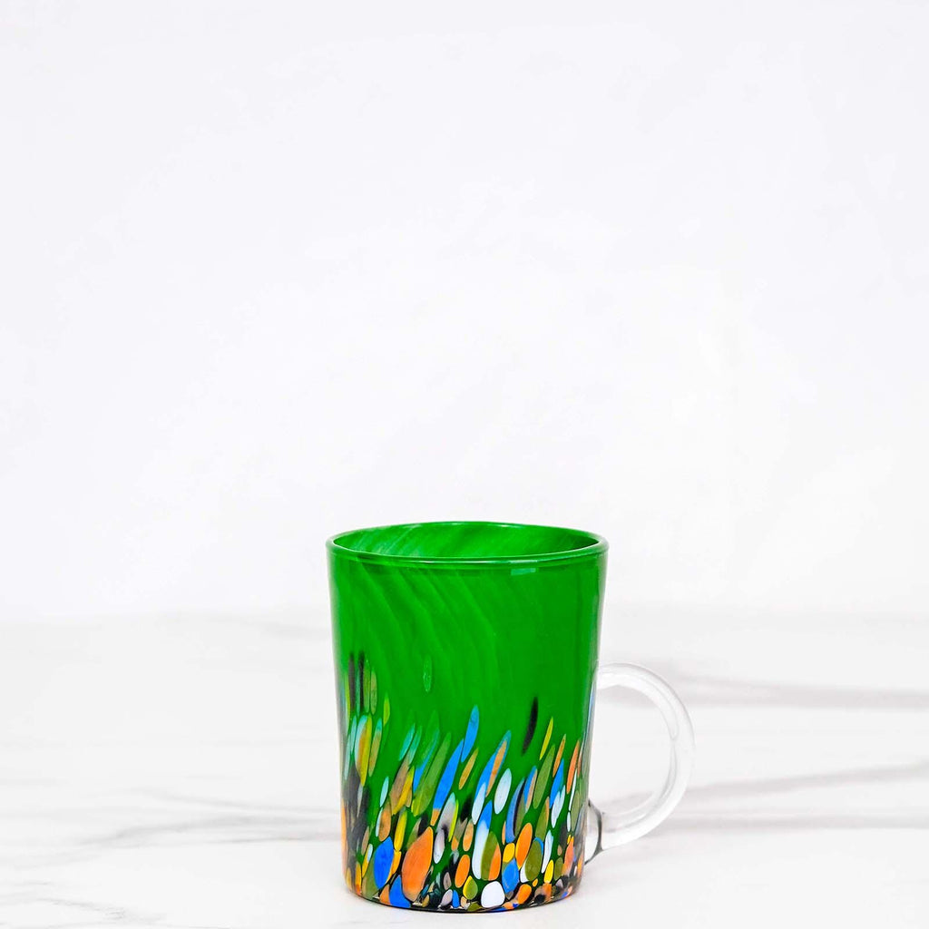 Murano Glass Mug | Certified Murano Glass | Made in Italy | Handmade Mug | Collection Roma