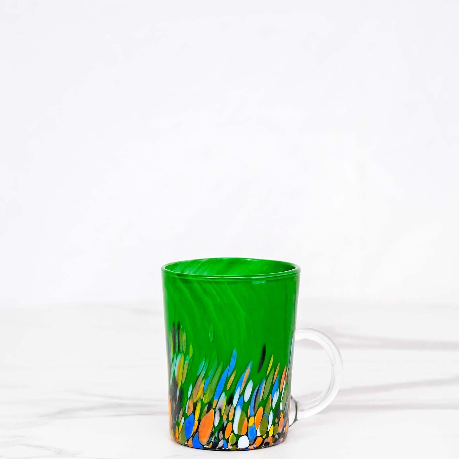 Murano Glass Mug | Certified Murano Glass | Made in Italy | Handmade Mug | Collection Roma