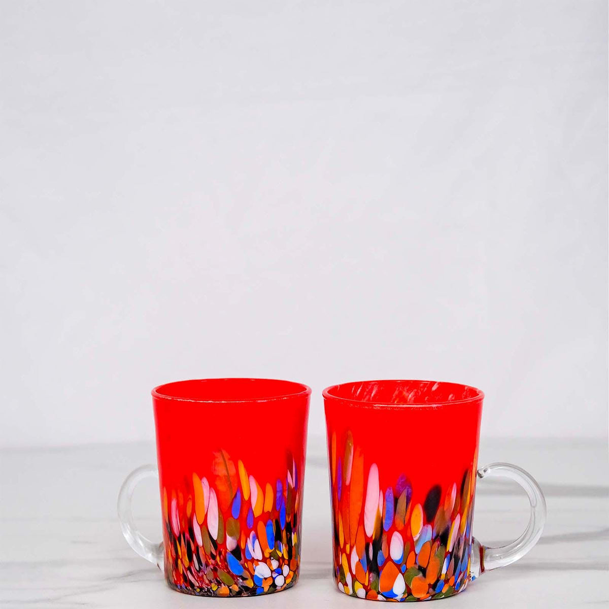 Murano Glass Mug | Certified Murano Glass | Made in Italy | Handmade Mug | Collection Roma