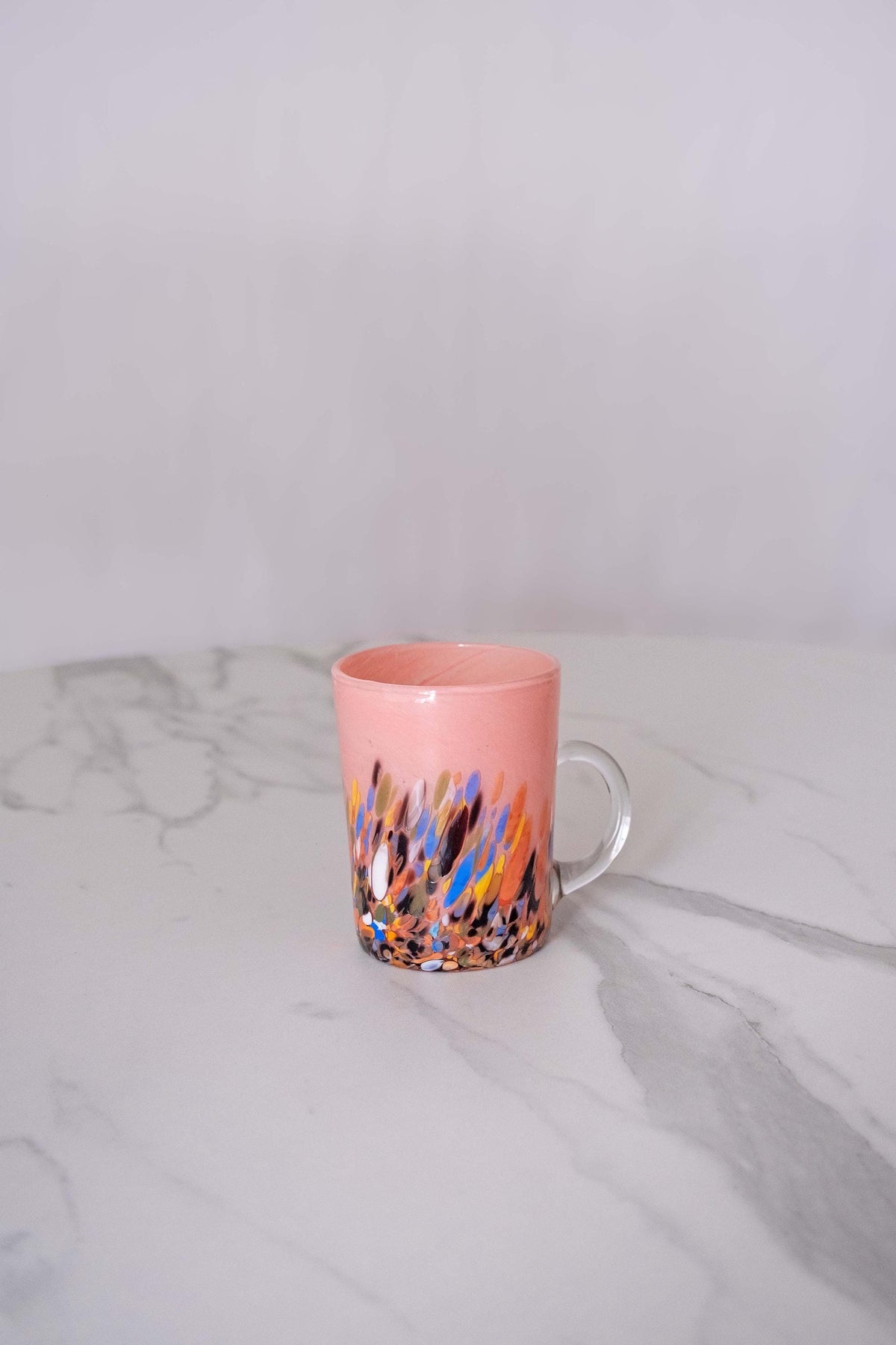 Murano Glass Mug | Certified Murano Glass | Made in Italy | Handmade Mug | Collection Roma