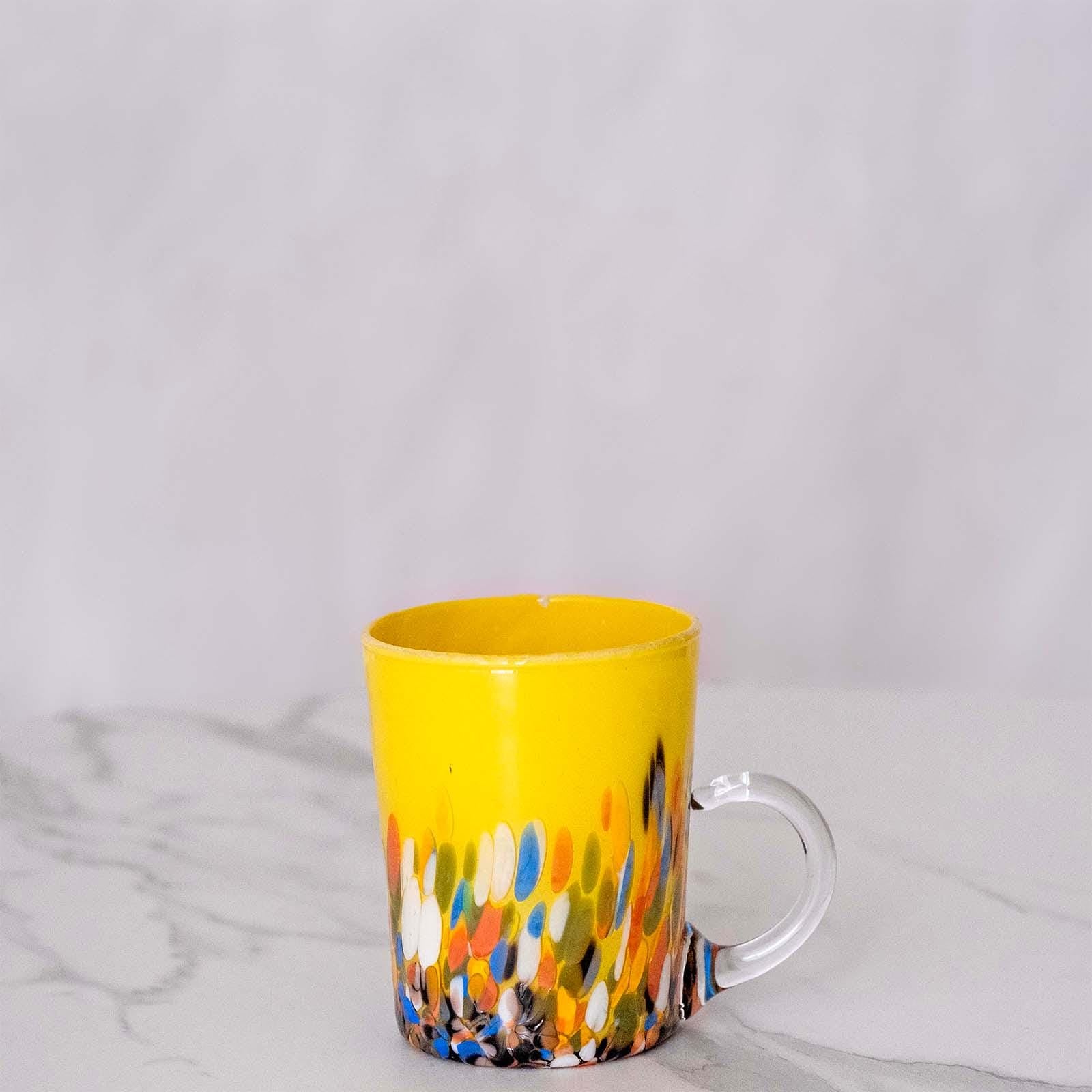 Murano Glass Mug | Certified Murano Glass | Made in Italy | Handmade Mug | Collection Roma