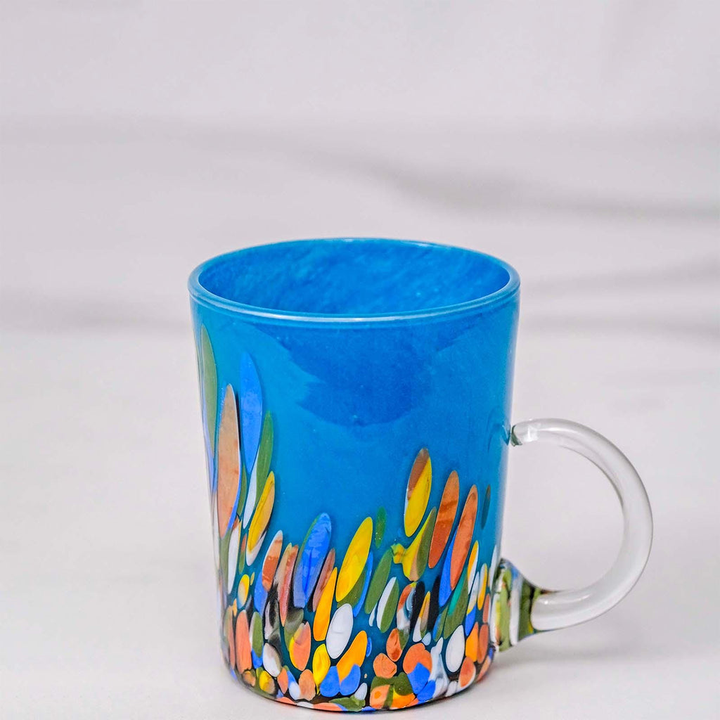 Murano Glass Mug | Certified Murano Glass | Made in Italy | Handmade Mug | Collection Roma