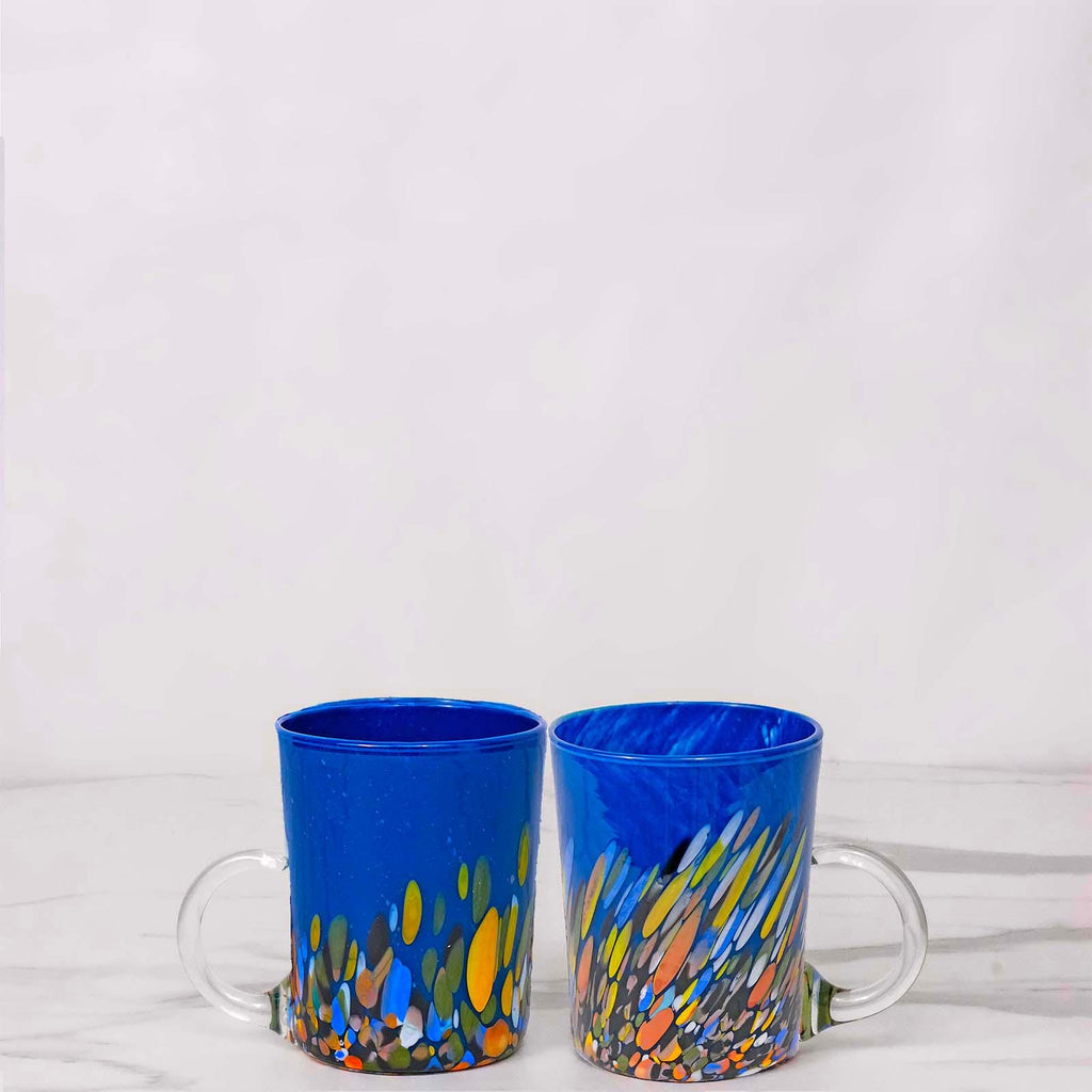 Murano Glass Mug | Certified Murano Glass | Made in Italy | Handmade Mug | Collection Roma