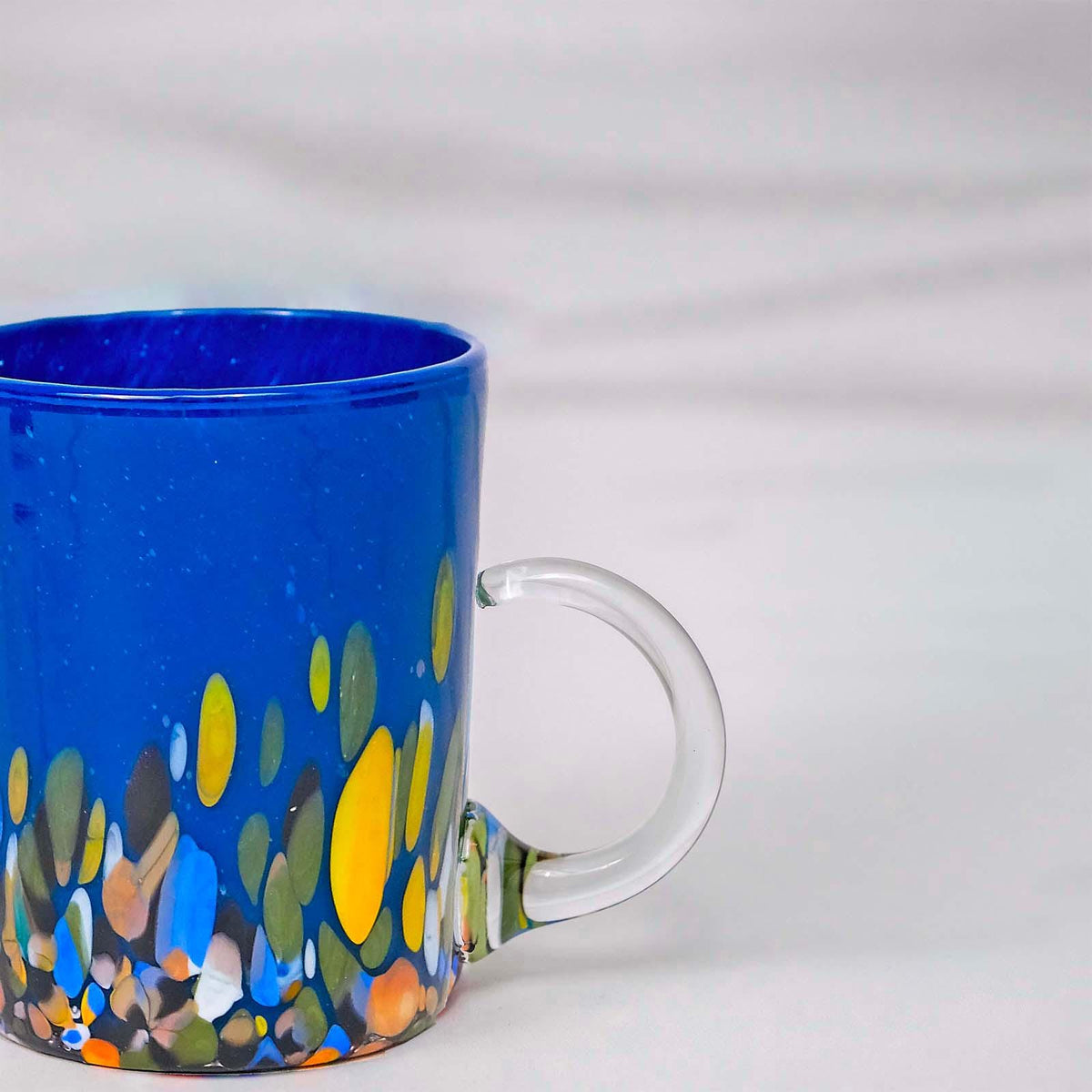 Murano Glass Mug | Certified Murano Glass | Made in Italy | Handmade Mug | Collection Roma