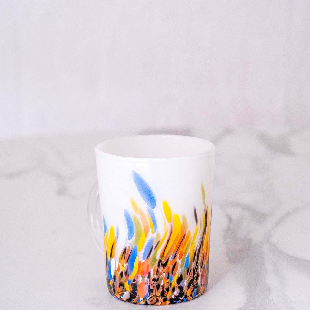 Murano Glass Mug | Certified Murano Glass | Made in Italy | Handmade Mug | Collection Roma