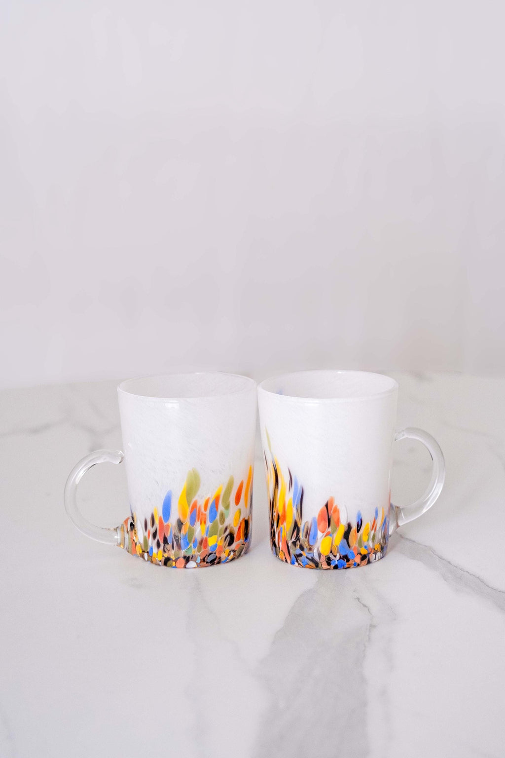 Murano Glass Mug | Certified Murano Glass | Made in Italy | Handmade Mug | Collection Roma