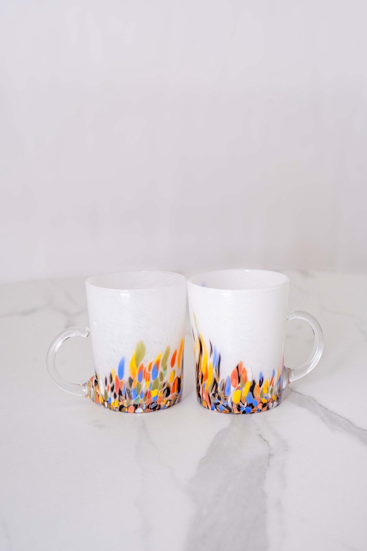 Murano Glass Mug | Certified Murano Glass | Made in Italy | Handmade Mug | Collection Roma