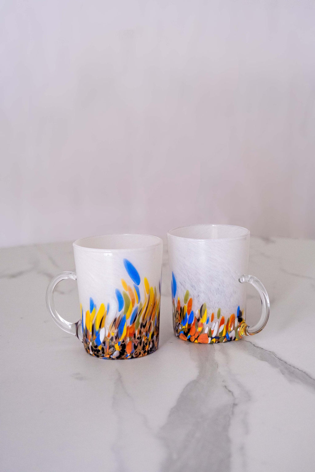 Murano Glass Mug | Certified Murano Glass | Made in Italy | Handmade Mug | Collection Roma
